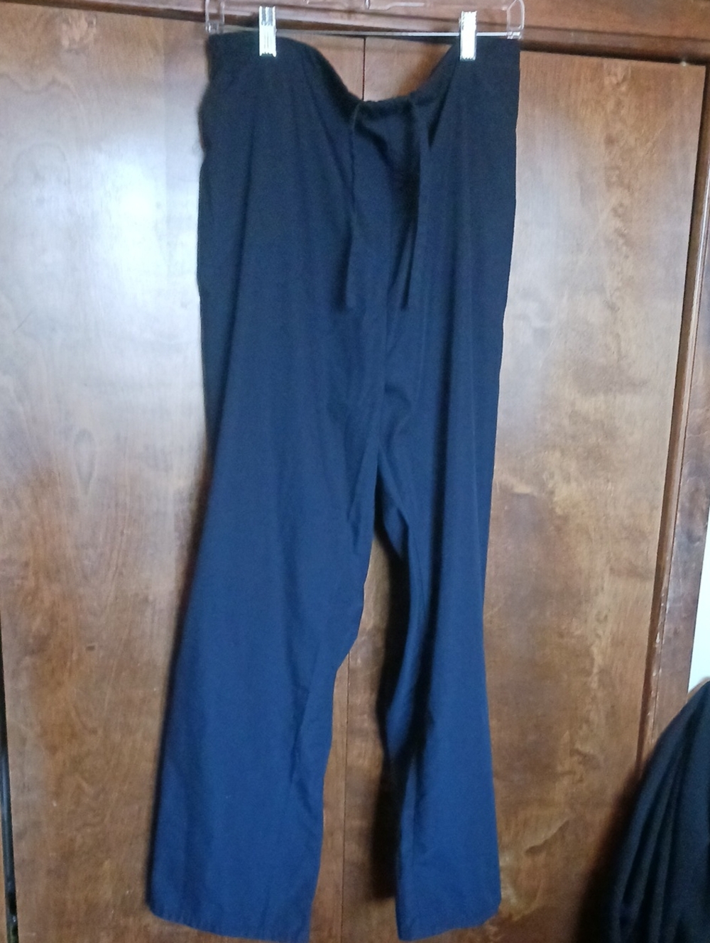 Dark Blue Straight-Leg Women's Scrub Pant - Sleek Everyday Style